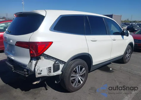 2018 Honda Pilot Ex-L из США, поврежденный, VIN 5FNYF5H58JB019672